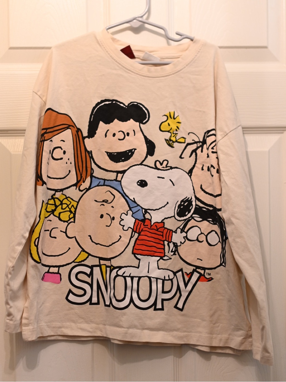 Kids' Peanuts Snoopy Long Sleeve Graphic Tee